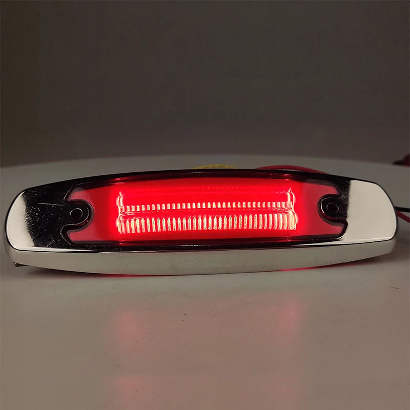 12 V 24 V LED Side Indicator Strobe Warning Lamp Side Marker Light for Truck Trailer Car