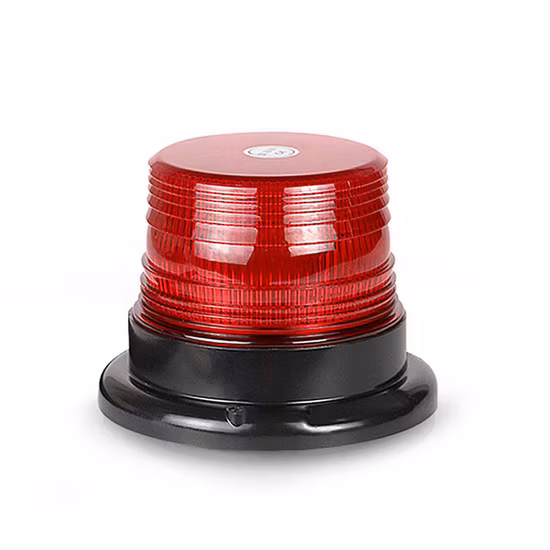 12/24V Car Flash Warning LED Light Car Emergency Light Roof Light for Engineering Truck Forklift School Bus with Magnet