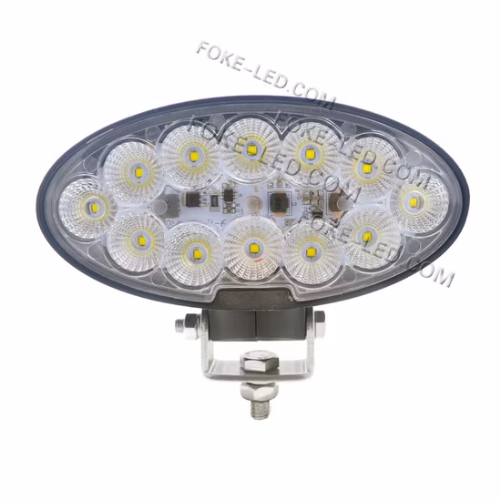40W CREE Oval LED Working Worklight Light with Swivel Mount