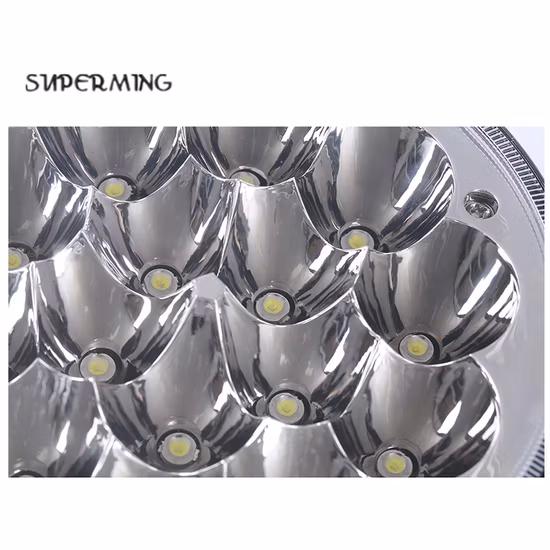 5% de descuento 45W 5 pulgadas 7 pulgadas Tornillo impermeable Alto Bajo LED Faro para camión Tren ATV SUV Jeep Offroad