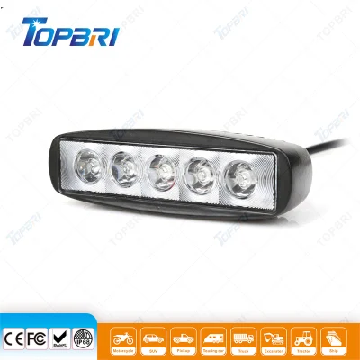 Epistar LED Bar 15W Offroad SUV Boat Driving Work Light