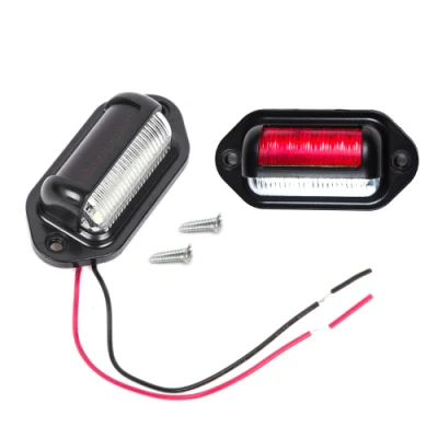 Luz LED para matrícula impermeable, domo de cortesía/baúl de techo/lámpara de carga debajo del capó para camión, SUV, remolque, furgoneta, RV, camiones, barcos